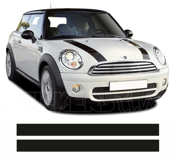 STICKERS KIT DE BANDE POUR CAPOT & COFFRE MINI JOHN COOPER ONE AUSTIN REF:  2 à 25,43 € chez