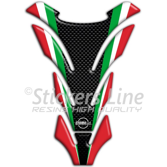 Adesivo paraserbatoio MV AGUSTA MOTO Morini Benelli Ducati Tank Pad 3D X5 -   Italia