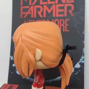 Pop custom Mylène Farmer version Nevermore 2023 désenchantée zdjęcie 3