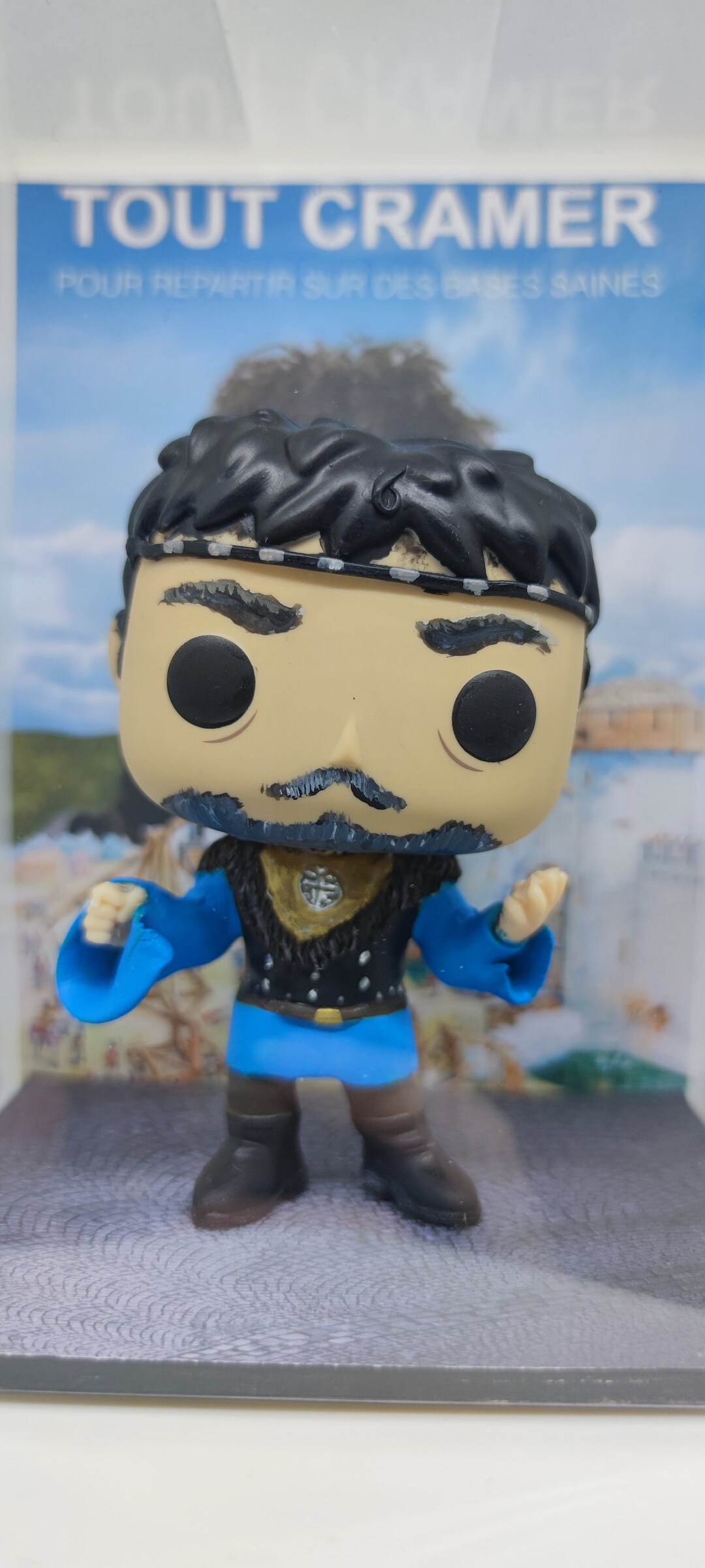 Custom Pop Figurine of Léodagan kaamelott Etsy