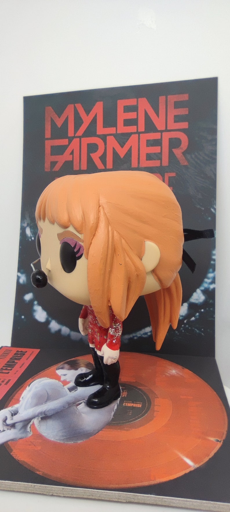 Pop custom Mylène Farmer version Nevermore 2023 désenchantée zdjęcie 4