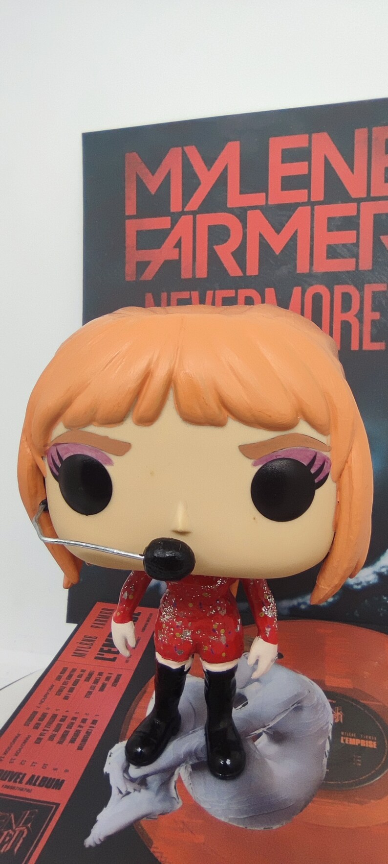 Pop custom Mylène Farmer version Nevermore 2023 désenchantée zdjęcie 8