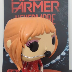 Pop custom Mylène Farmer version Nevermore 2023 désenchantée zdjęcie 6