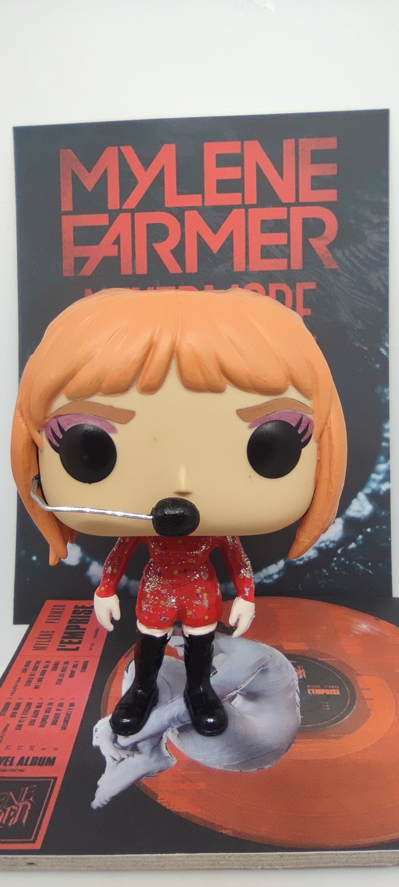 Pop custom Mylène Farmer version Nevermore 2023 désenchantée zdjęcie 7