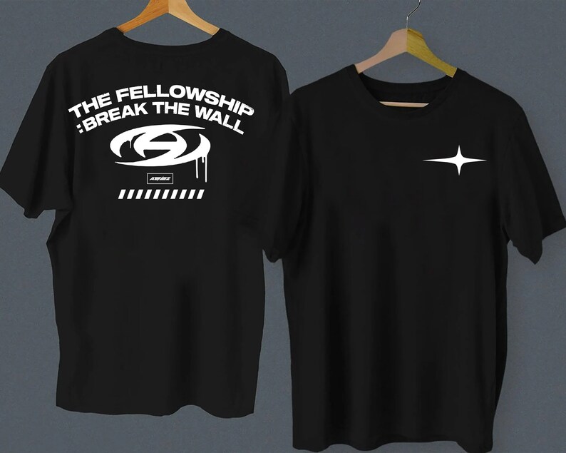Ateez Break the Wall Merch Ateez World Tour Shirt Ateez the Etsy