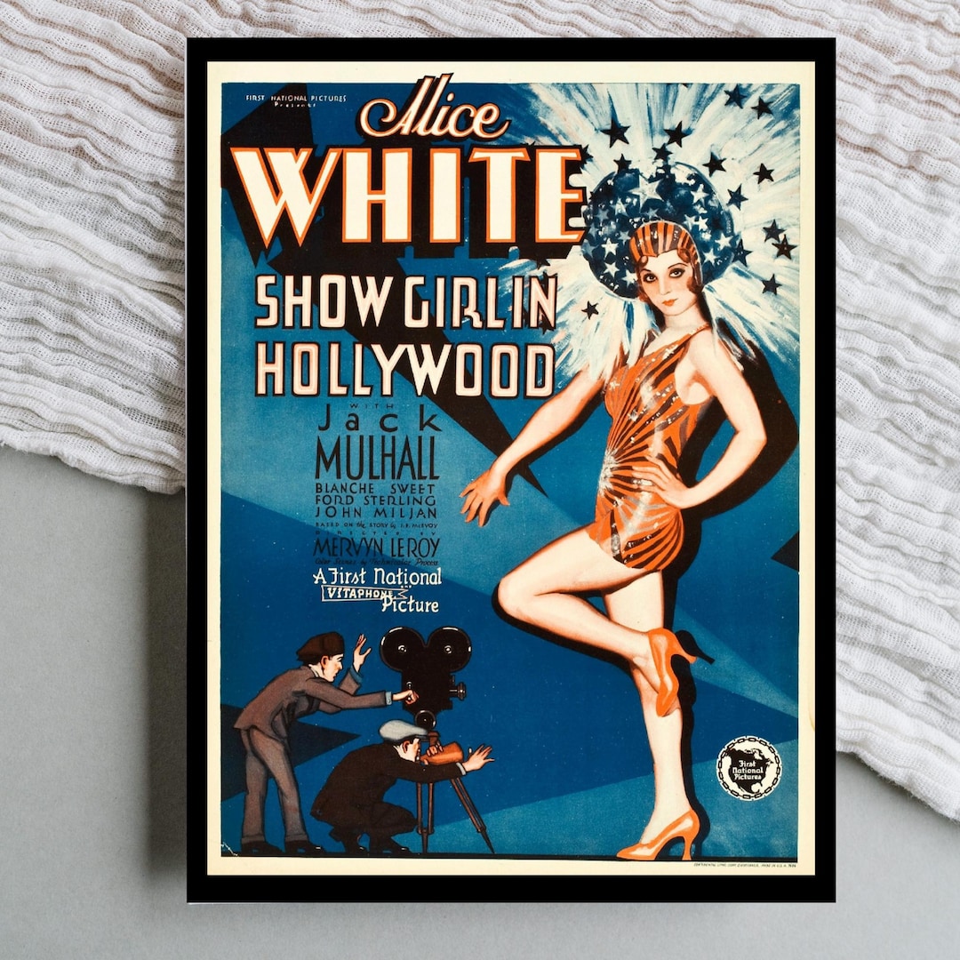 show-girl-in-hollywood-film-poster-classic-printable-wall-art