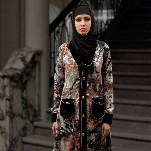 arabic dress fashion Marwa Fashion Designer Islamic Kaftan