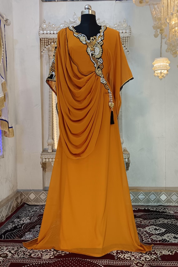 mustard yellow dress with hijab MUSTARD DRESS