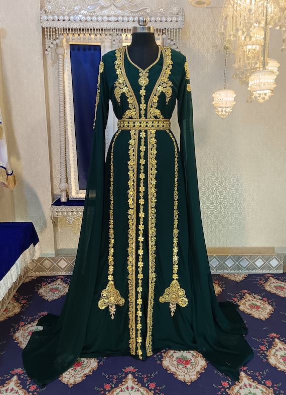Ameri（アメリ）の「ELFIN EMBROIDERY CAFTAN DRESS（ワンピース