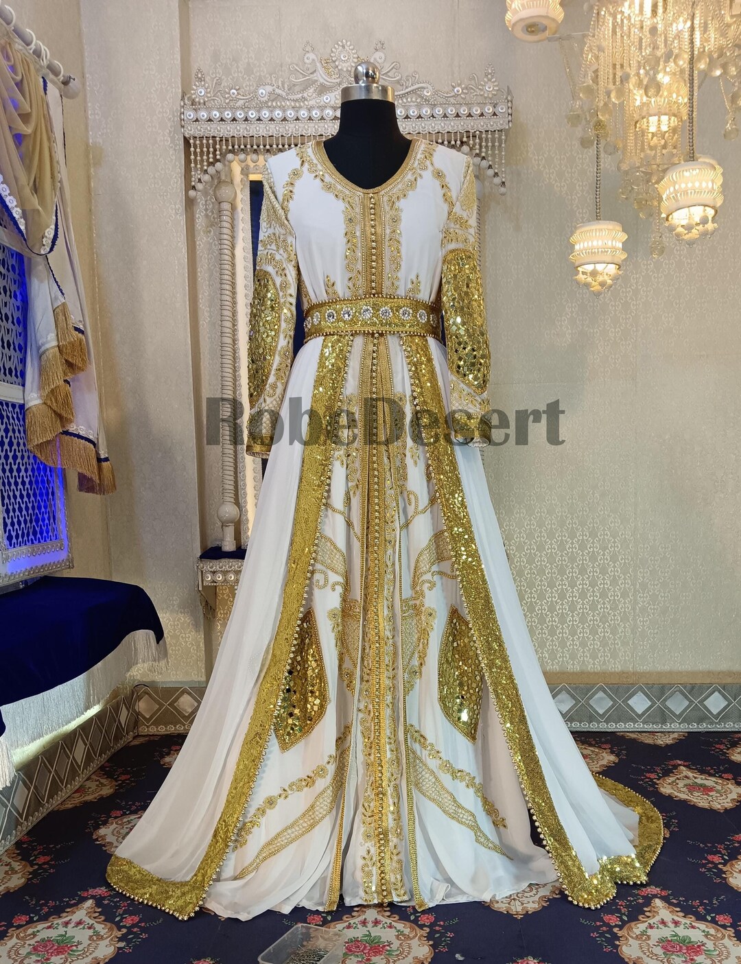 Full Sleeve Morocan Style Kaftan
