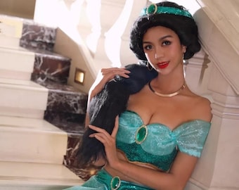 Princess Jasmine Set -(Aladdin) Adults - Cosplay, Costume, Princess
