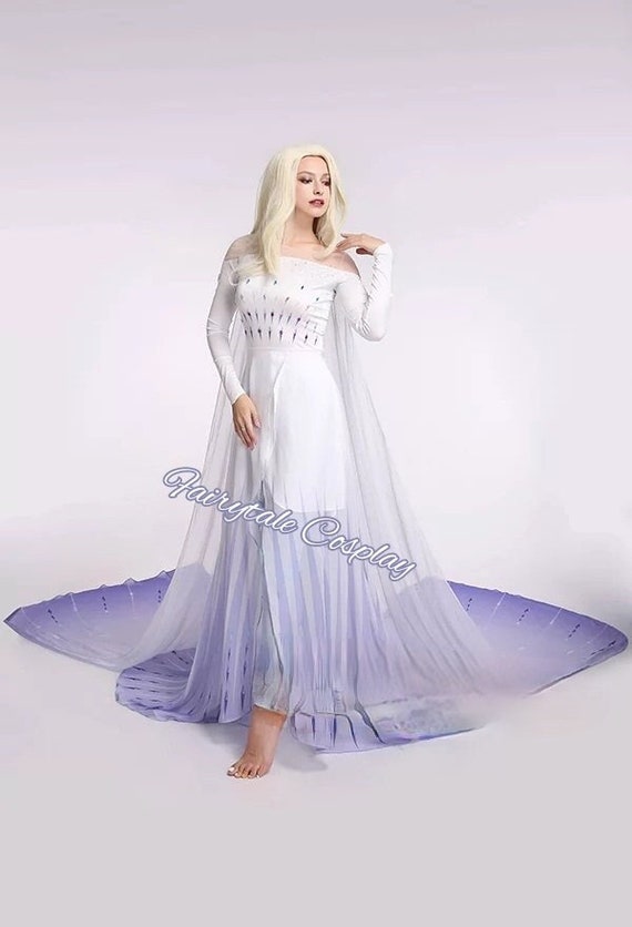 uitvinding Subsidie Smeltend Frozen 2 Elsa Jurk Volwassenen Prinses Kostuum IJs - Etsy België