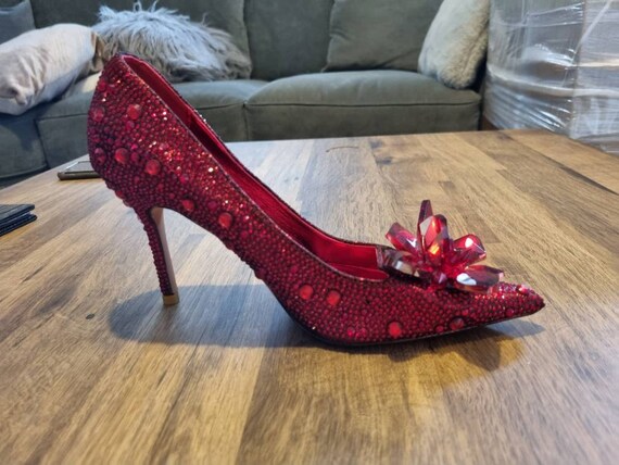 Crystal hotsell heels uk