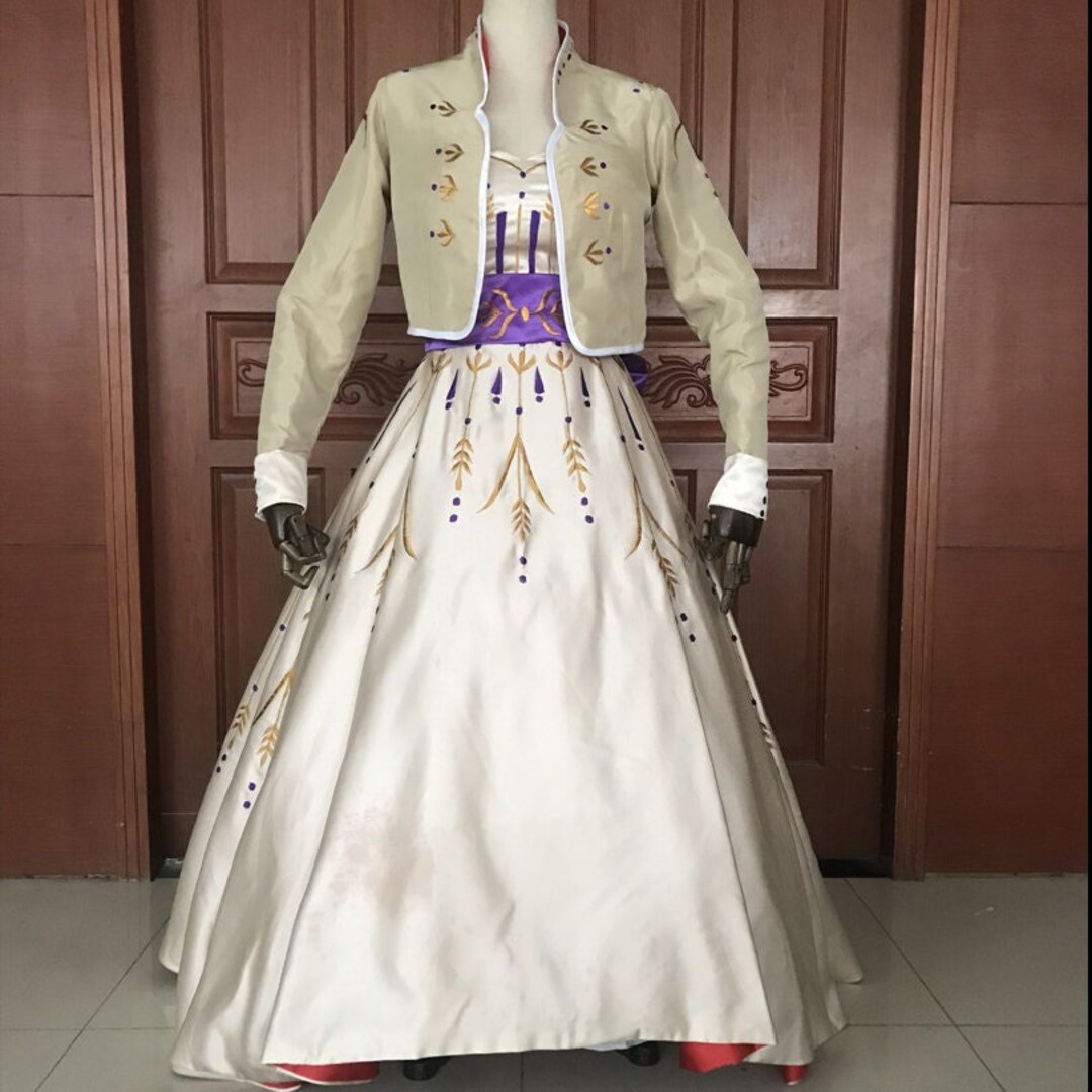 Frozen 2 Anna Prologue Dress Adults Princess Costume - Etsy