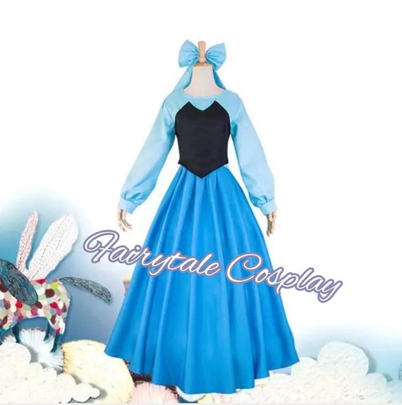 Sirenita Vestido Cosplay Adultos Disfraz de Princesa - Etsy México