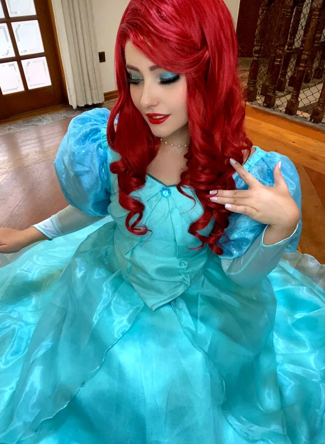 Ariel vestito hotsell azzurro