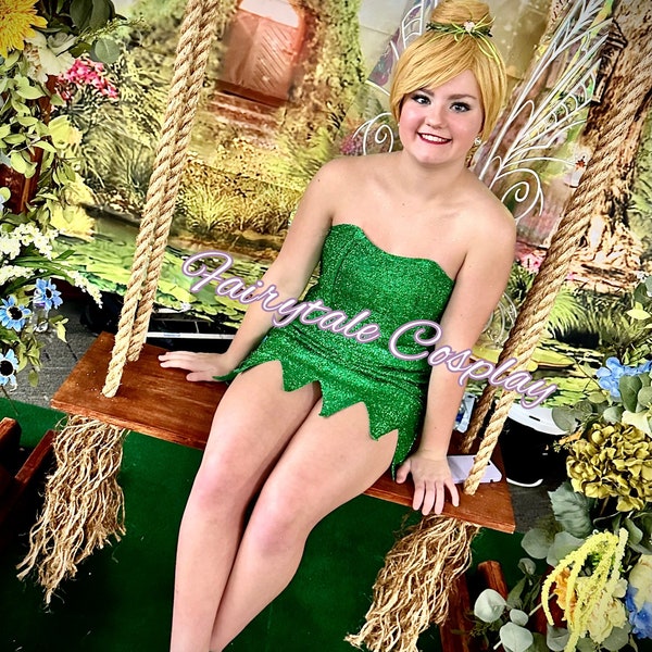 Vestido de cosplay Tinkerbell (Peter Pan) - Adultos - Traje de princesa, Cosplay de Disney