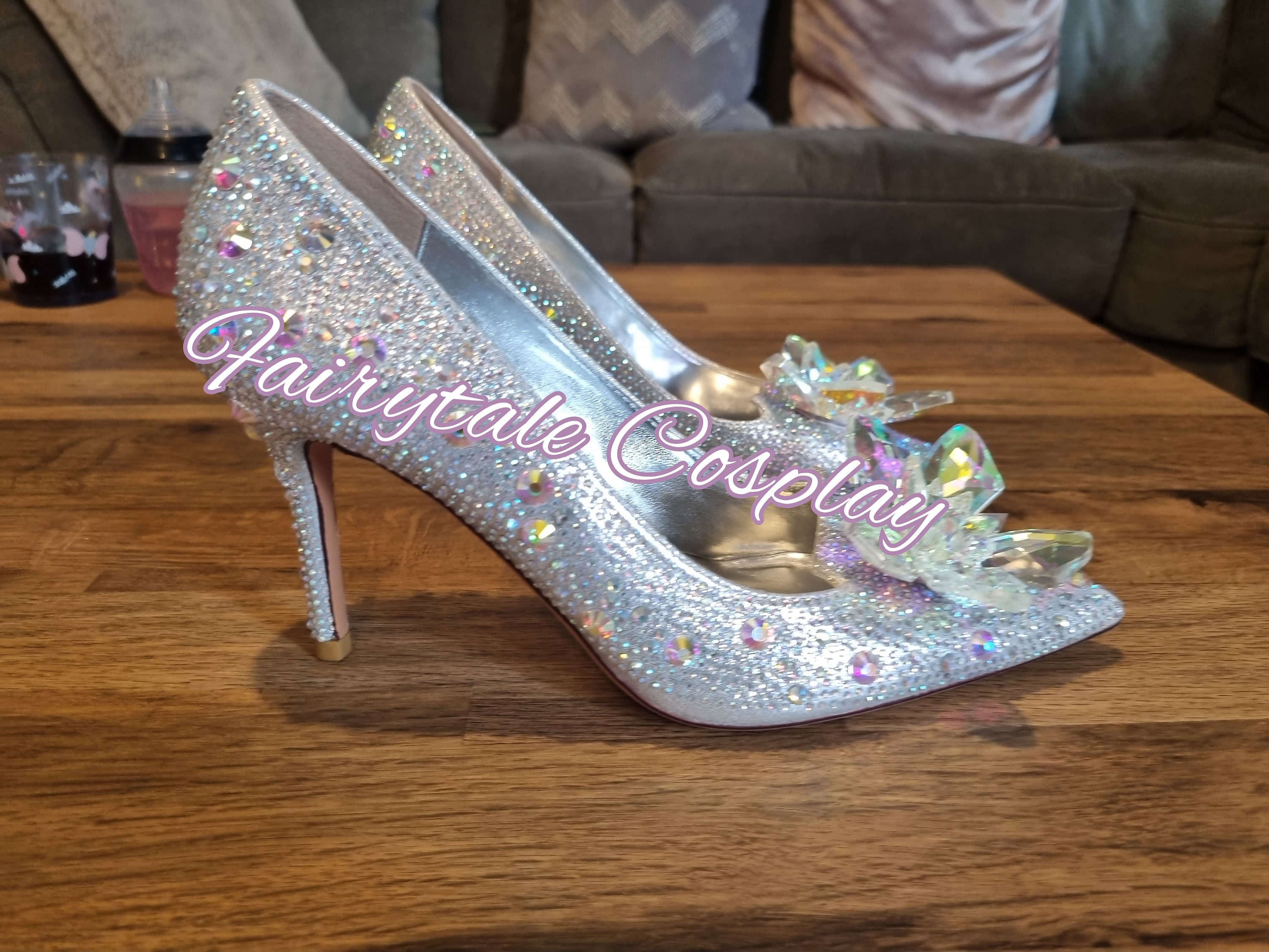 Disney X Aldo Cinderella Glassslippers Heels - Etsy India