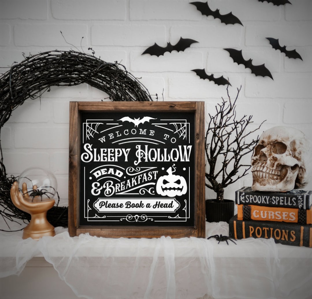 Halloween Decorations Halloween Wall Décor Sleepy Hollow Etsy