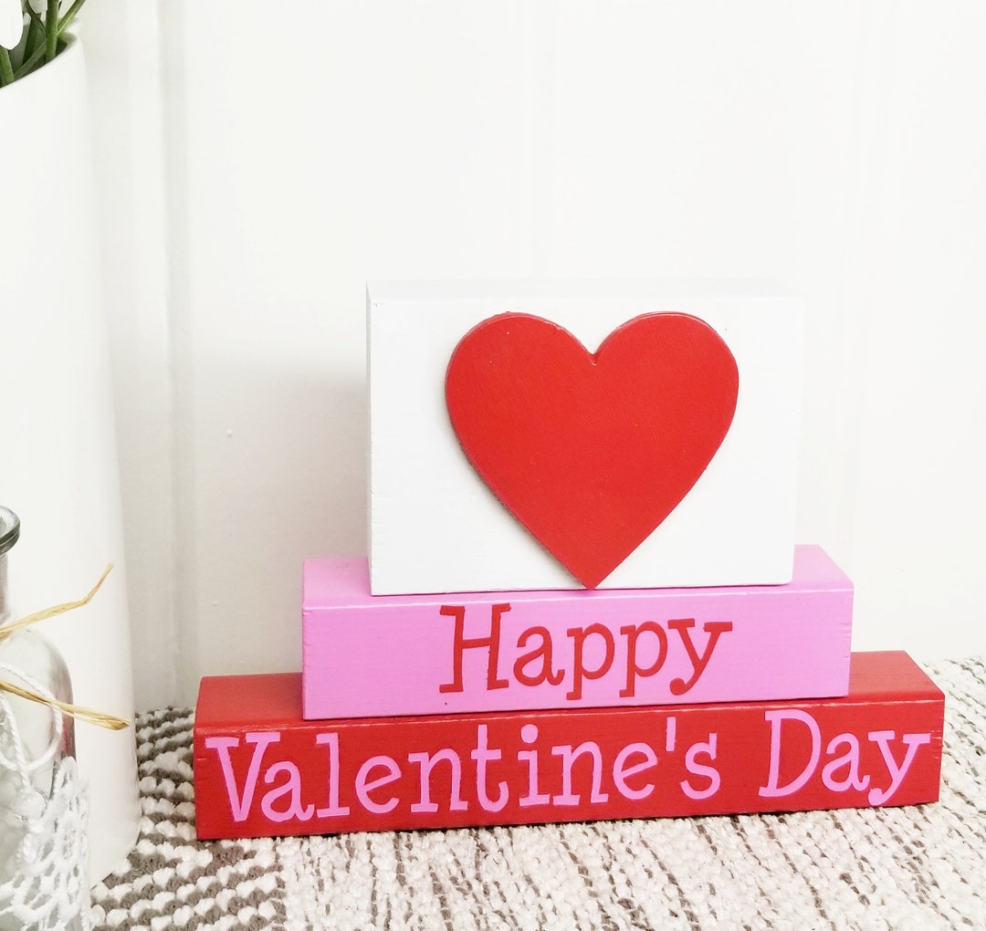 Valentine's Day Shelf Sitter, Shelf Décor, Country, Décor, Valentine