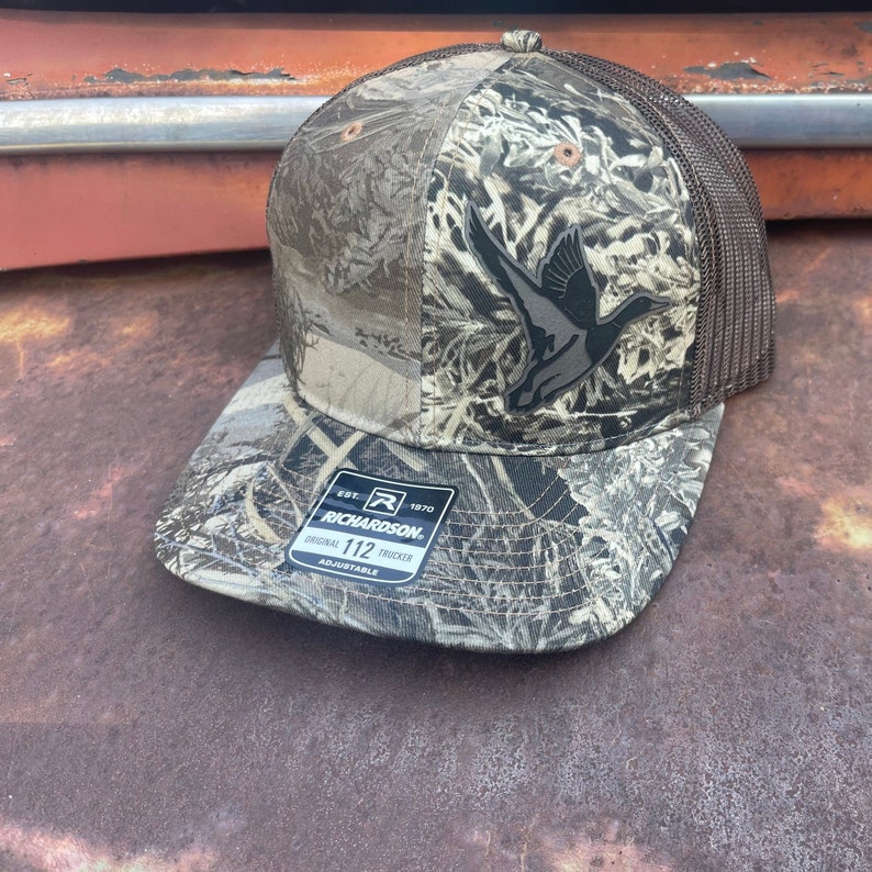 Duck Camo Richardson 112 Trucker Hat, Duck Hunting, Snapback ...