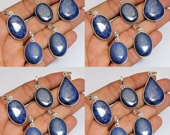 Free Shipping mix-stone 925 Silver Gemstone Jewelry Pendant Christmas Gift !!