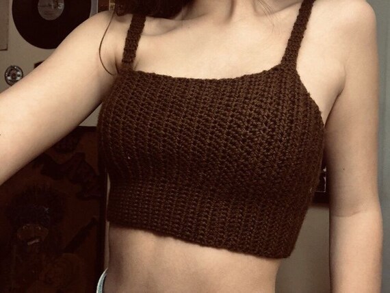 Crochet Crop Top - Etsy