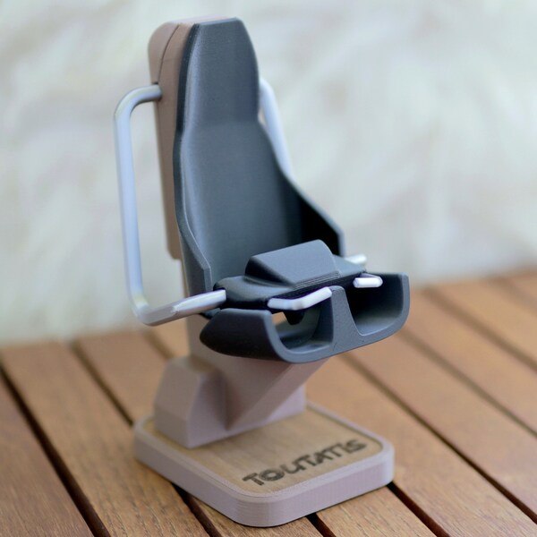 Toutatis Rollercoaster Seat | Intamin | detailed Model for Themepark-Fans | 3D Print