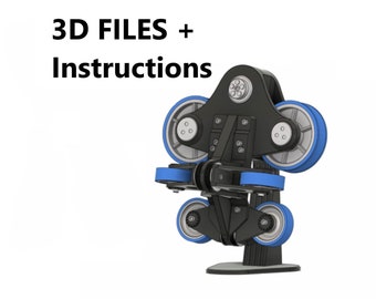 3D プリントされたジェットコースターの車輪 STL ファイル | 説明書 | FDM に適しています