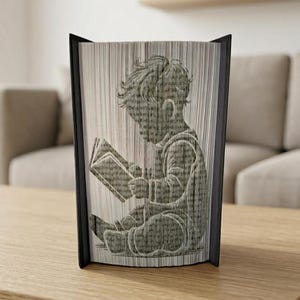 Kind Lesebuch Faltmuster - Schneiden und falten