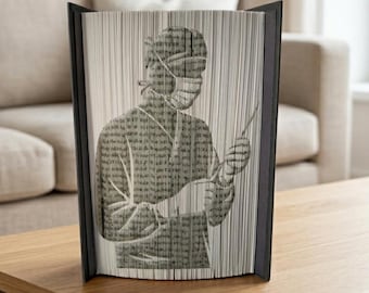 Surgeon Book Folding Pattern - Cut and Fold