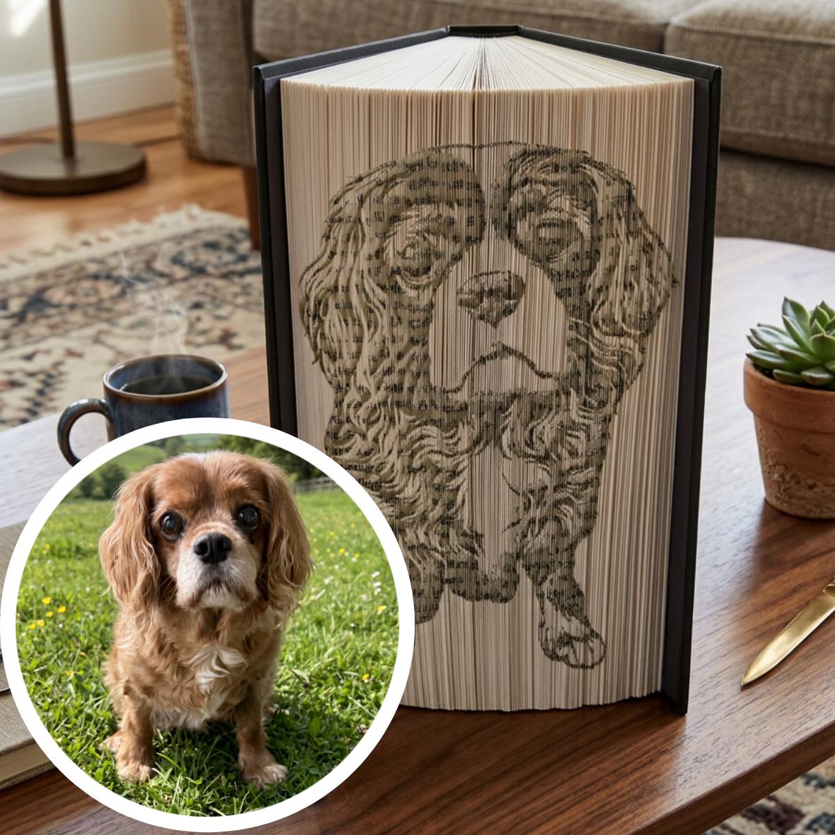 Custom Dog Book Folding Pattern - Etsy