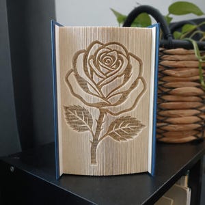 Rose Book Folding Pattern - Cut and Fold