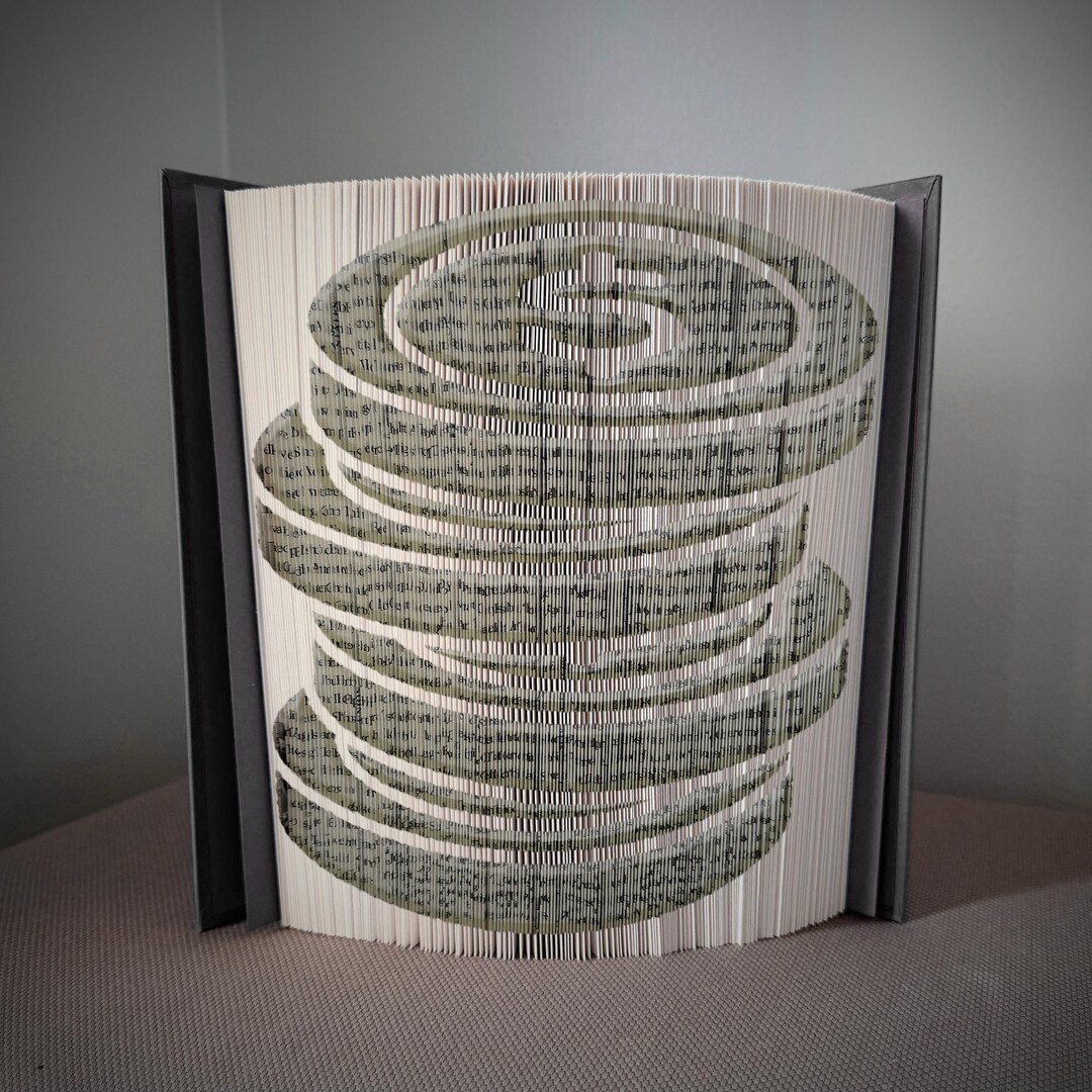 Coin Stack Book Folding Pattern - Cut and Fold - Etsy