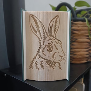 Wzór na składanie książki Jackrabbit – wytnij i złóż