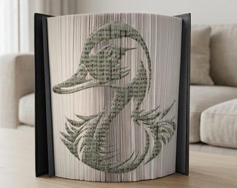 Duck Book Folding Pattern - Cut and Fold