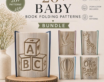 20+ Baby Bundle Book Folding Patterns - Cut and Fold