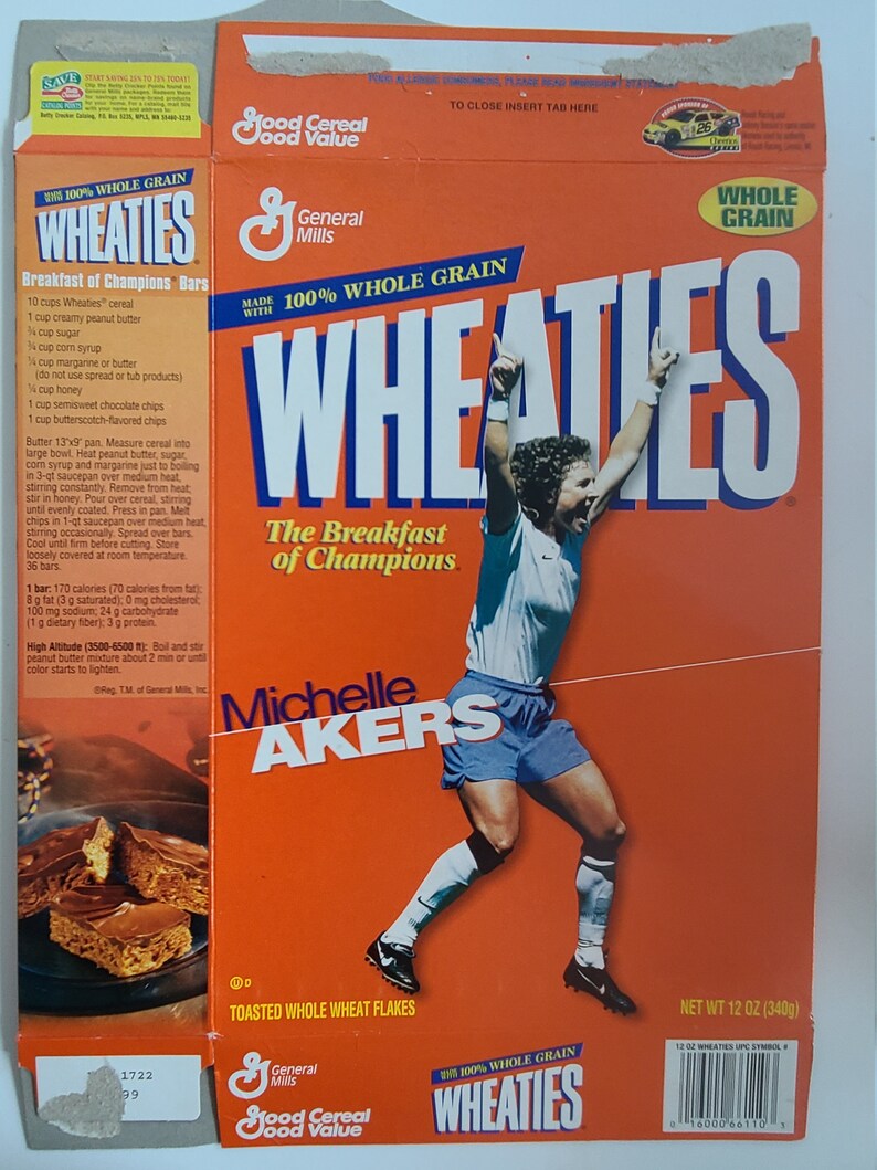 3 of the 5 Possible Wheaties Boxes Featuring 1999 Women's World Cup