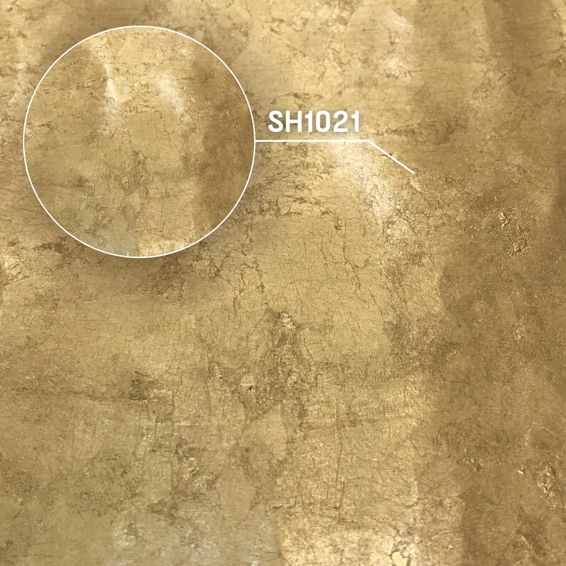 Buy Reflective Gold Wallpaper, Tree and Birds Embossed Look Wall Mural