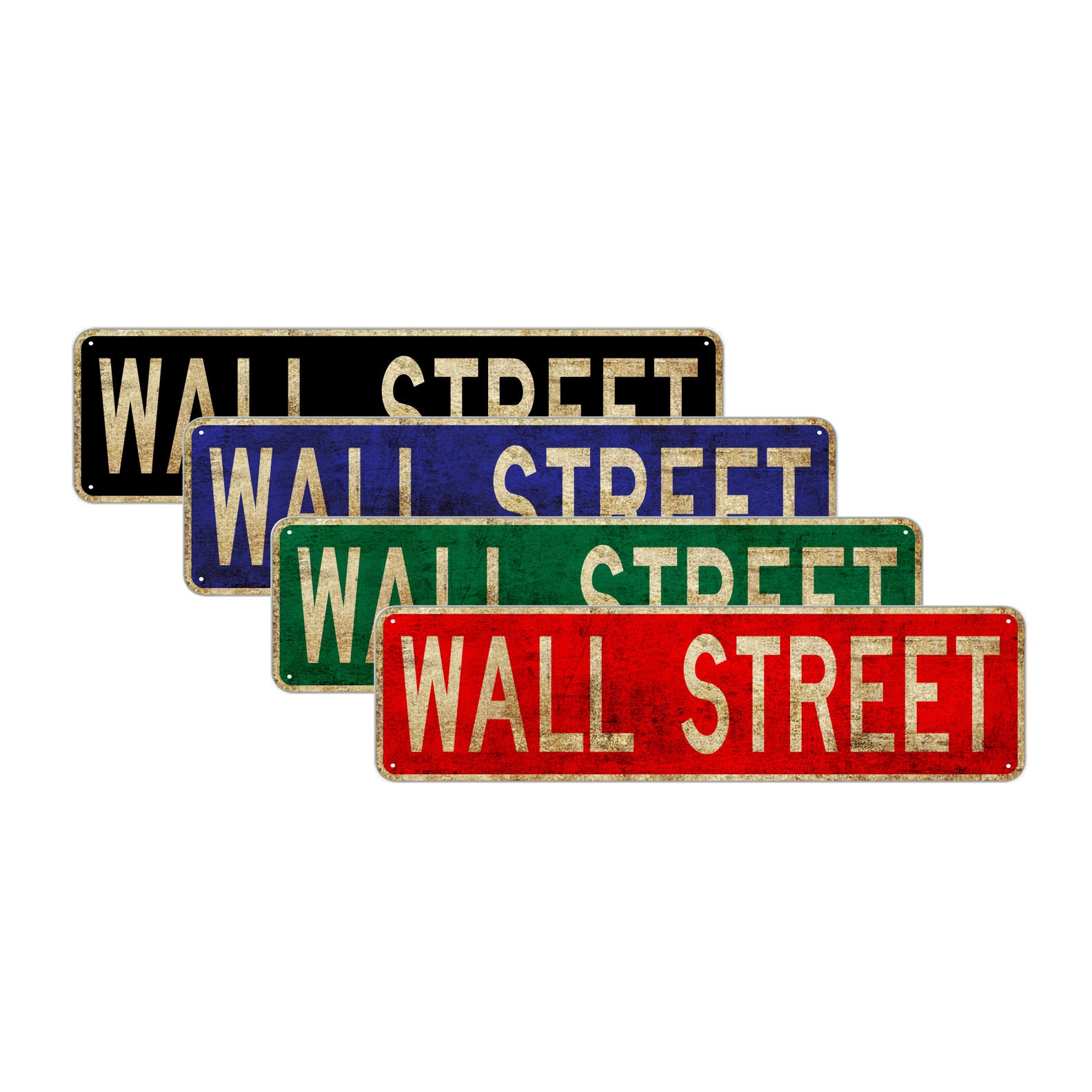 Lake Wyatt Vintage Aluminum Sign Retro Rustic Man Cave Tin Plate