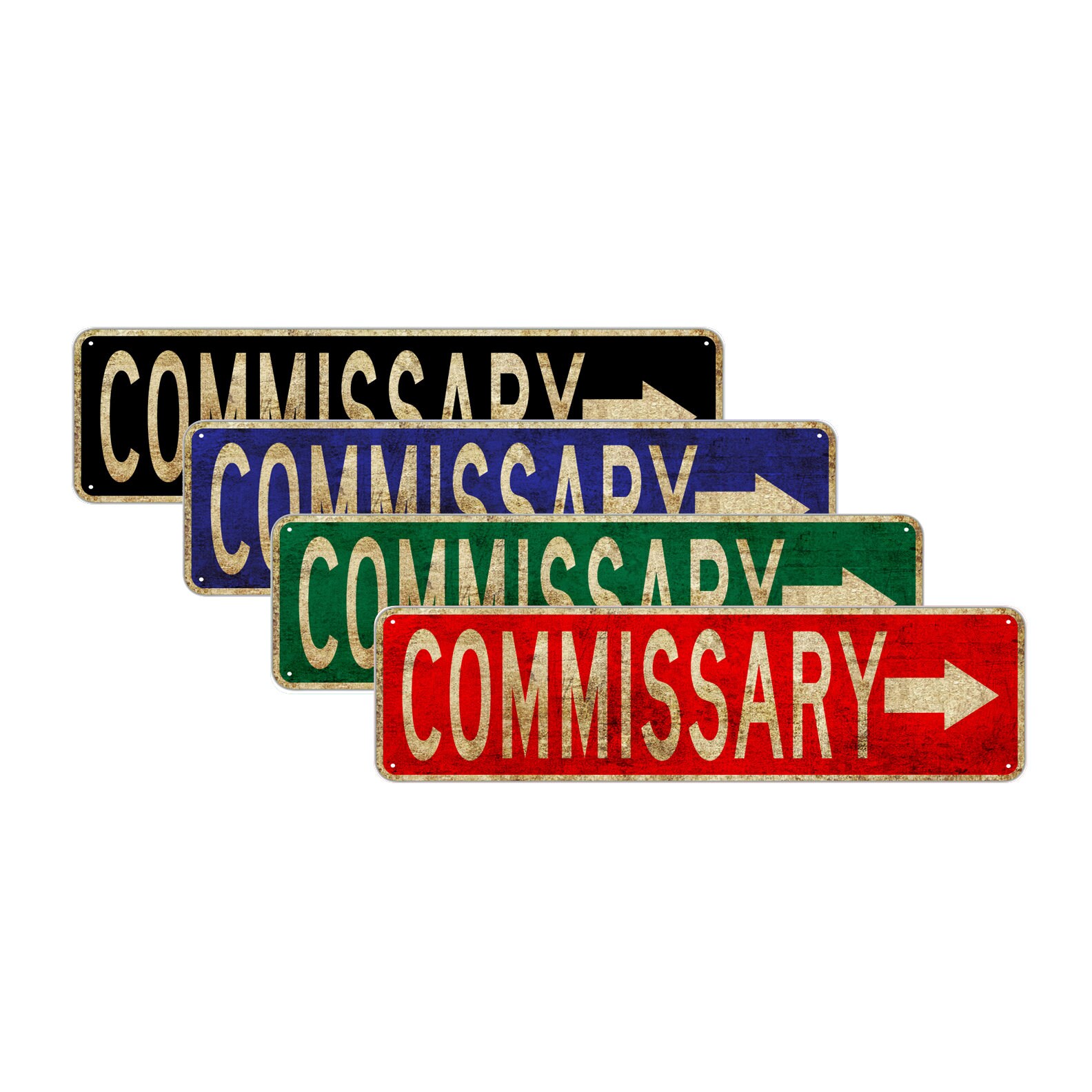Commissary Sign - Etsy