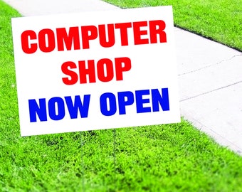 Computer Yard Sign - Etsy
