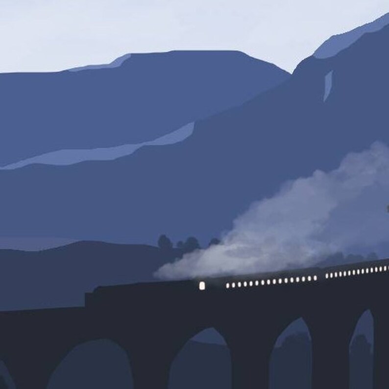 Wizarding School Trio Art Prints. / Wizard School / Witchcraft / Potter