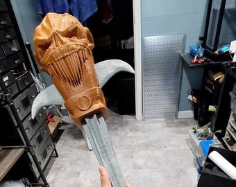 Wand of Orcus 3D Model - D&D 5E Inspired, Detailed Role-Playing Game Accessory, Collector's Item, 1:1.2 Scale, Dungeons and Dragons Artifact