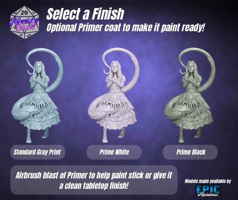 Custom 3D Printed RPG Miniatures: High-Detail Personalized Figurines for Tabletop Gamers & Collectors image 4