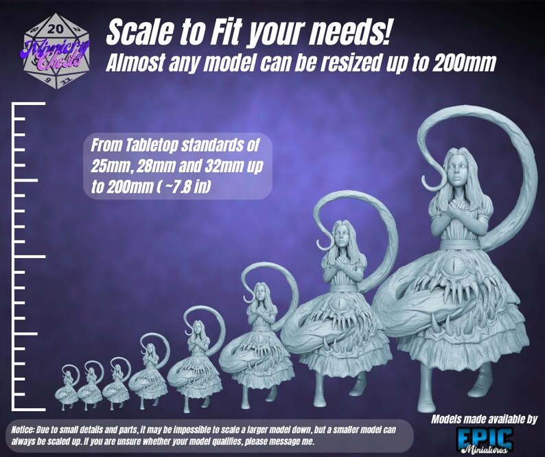 Custom 3D Printed RPG Miniatures: High-Detail Personalized Figurines for Tabletop Gamers & Collectors image 3