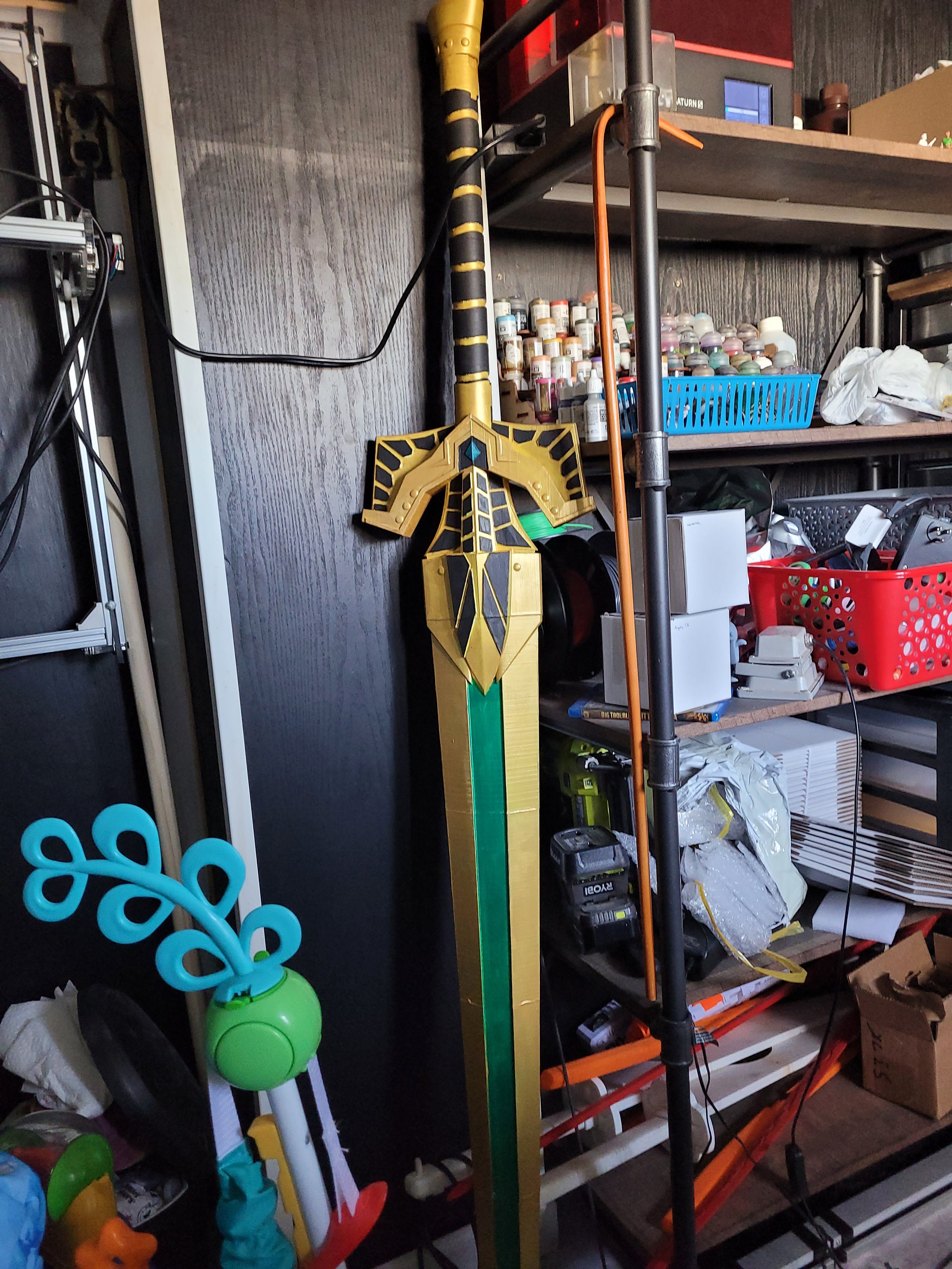 Ragnorak Great Sword STL, Final Fantasy 11 FFXI Relic (3D Printed