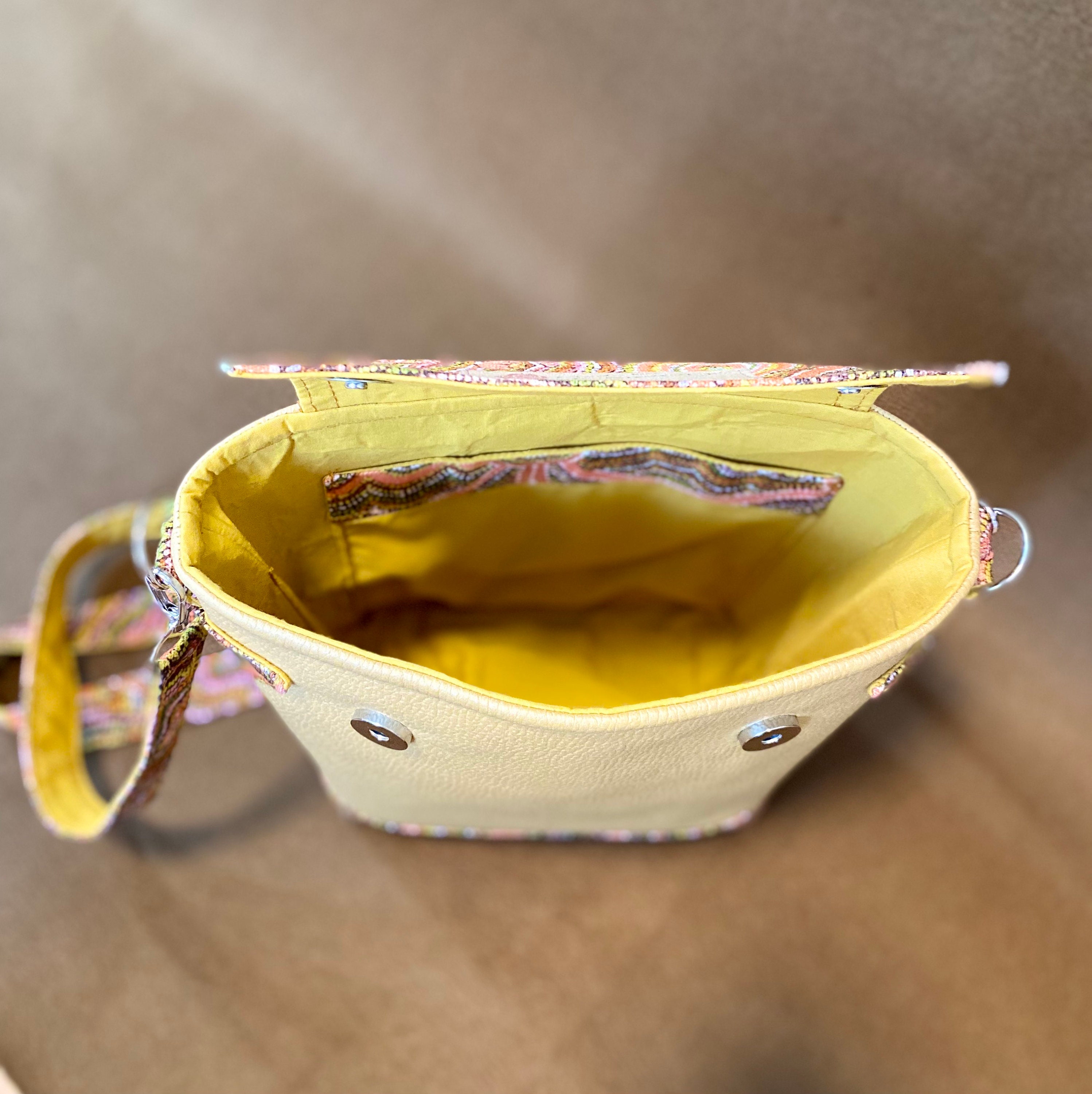 Shoulder Cross Body Bucket Bag Handmade Faux Leather Etsy Australia