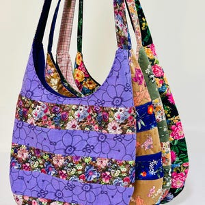 Multi Flowers Boho Bags Style| Hippie Bags| Shoulder Cross Body Bags| Fabric Everyday Bag| Shopping Bag| Handmade Women Bag