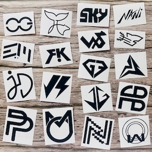 GMMTV expédie des autocollants en vinyle - PondPhuwin / GeminiFourth / TayNew / WilliamEst / JoongDunk / SkyNani - pour voitures - Étui mural pour ordinateur portable